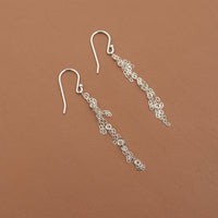 Dangle Whisper Fringe Earrings