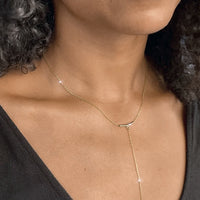 Sable Y Necklace - 14k Gold Filled