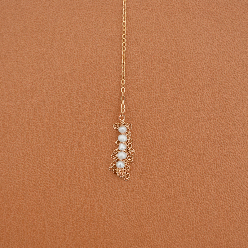 Pearl 'Y' Necklace - 14K Gold-Filled
