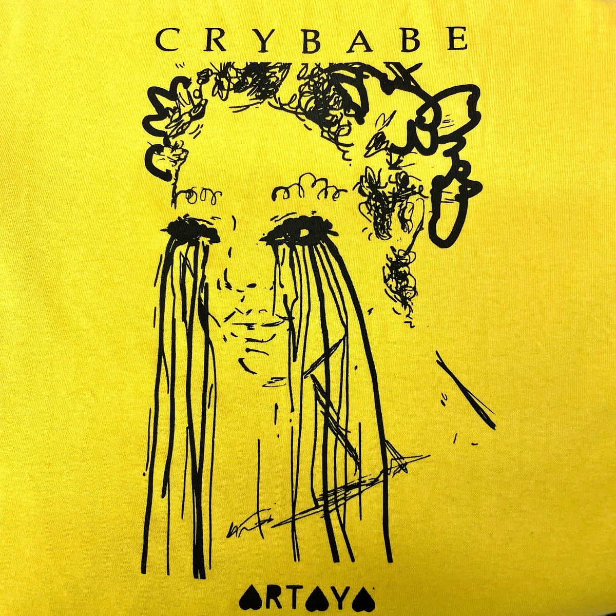 Yellow Crybabe T-shirt