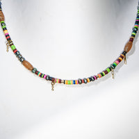 Multi-Culti Choker - Gold-Filled - Pistachio