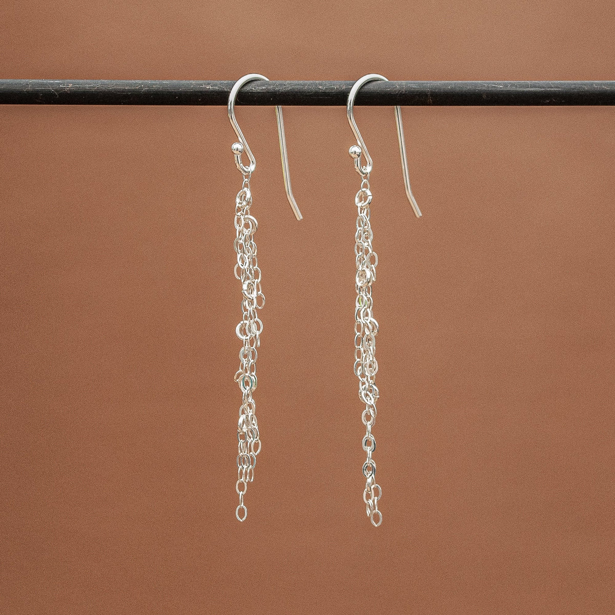 Dangle Whisper Fringe Earrings