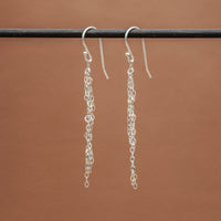 Dangle Whisper Fringe Earrings