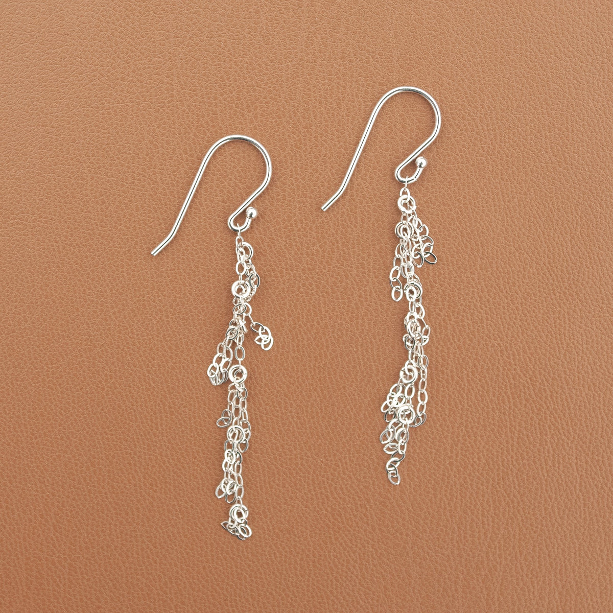 Dangle Whisper Fringe Earrings