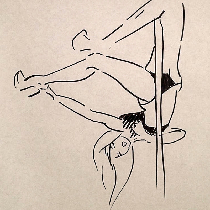 Pole Dancer Print