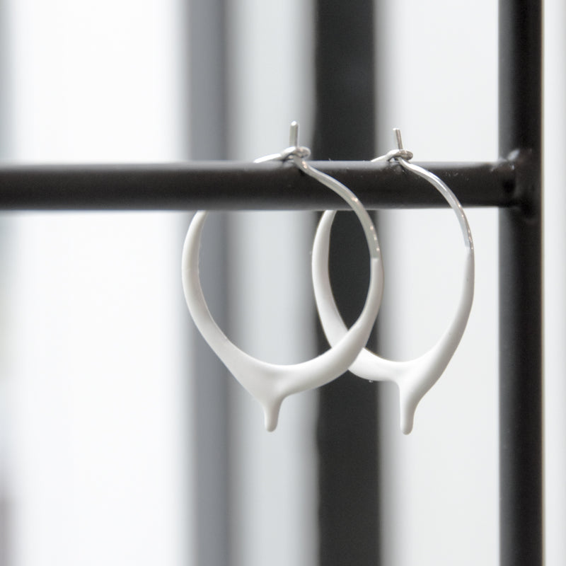 Dripsy - Sterling Silver - White