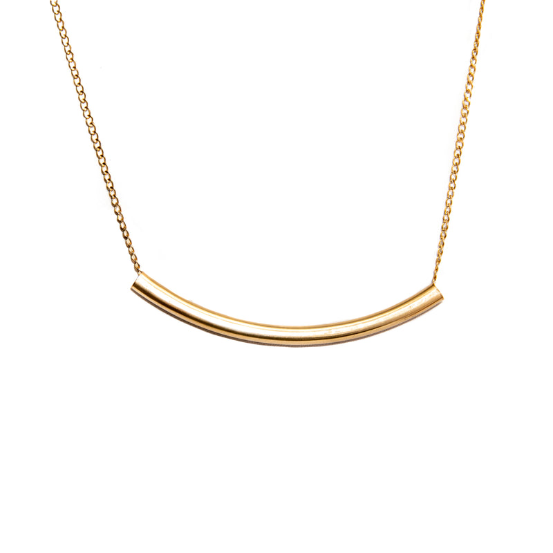Space Tunnel Necklace 14K Gold-Filled