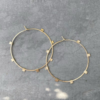 Spark Hoops - 14K Gold-Filled