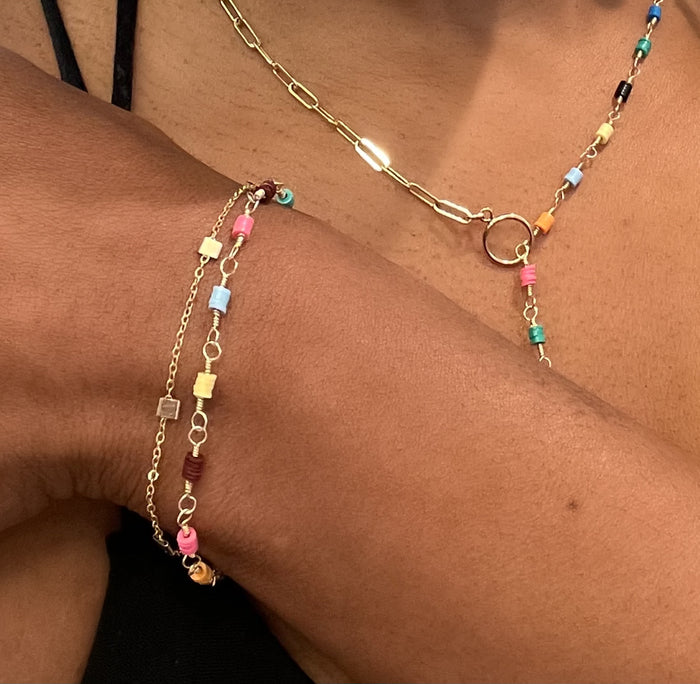Bloom Wrapped Bracelet Gold- Fill