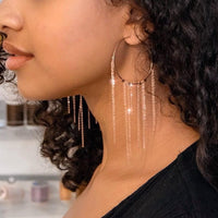 Wispy Hoops - 14k Rose Gold-Fill