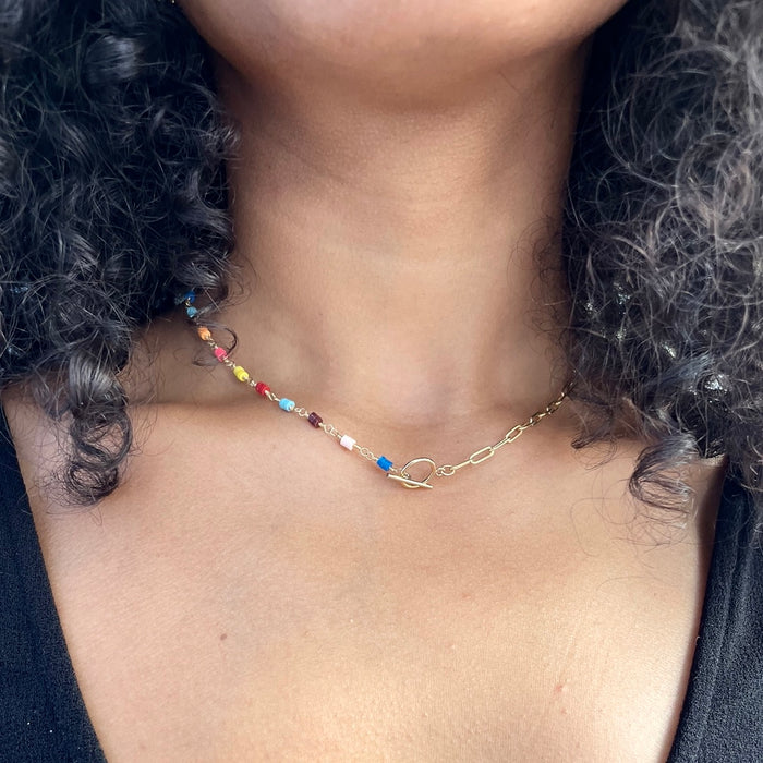 Bestow Lariat Necklace 14k Gold-Filled