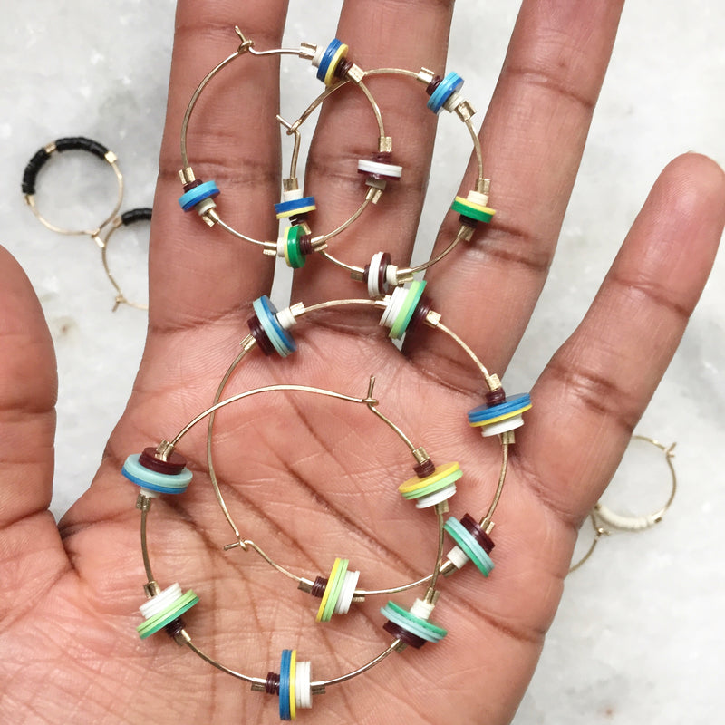 Deco Blue Hoops