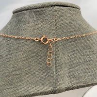 Multicolored Necklace I / 14K Rose Gold-Filled