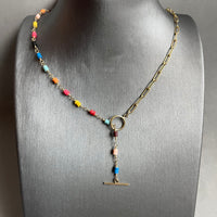Bestow Lariat Necklace 14k Gold-Filled