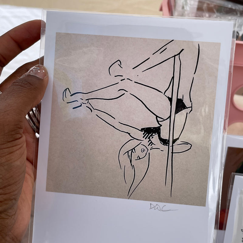 Pole Dancer Print