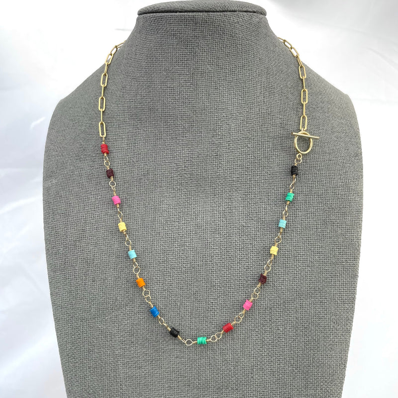 Bestow Lariat Necklace 14k Gold-Filled