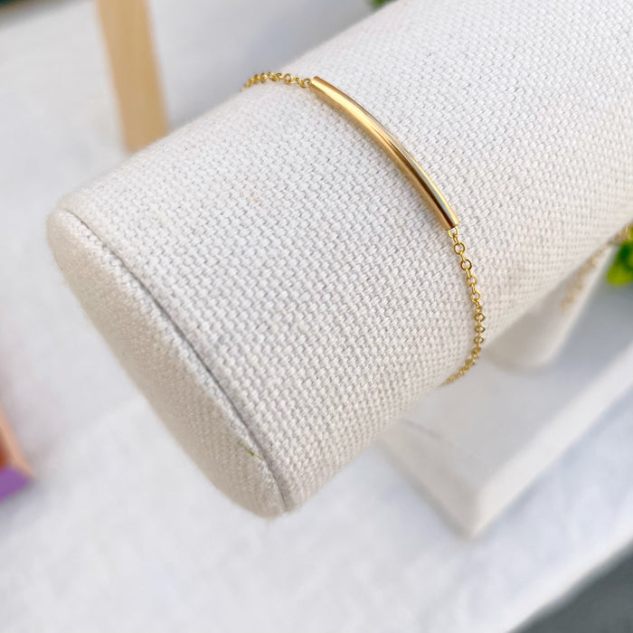 Space Tunnel Bracelet - 14K Yellow Gold-Filled