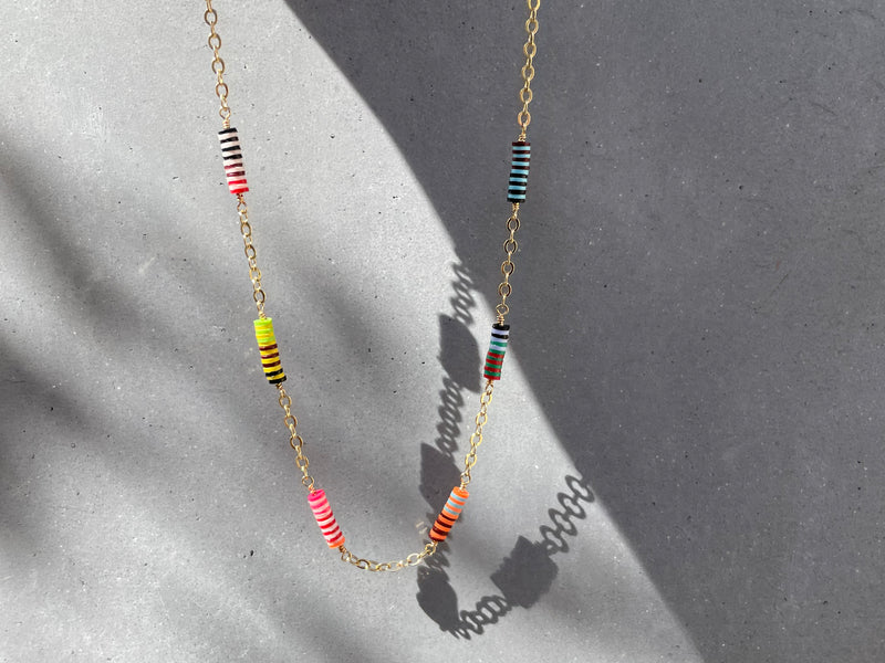 Jungle Jewel Necklace - Bright Lights