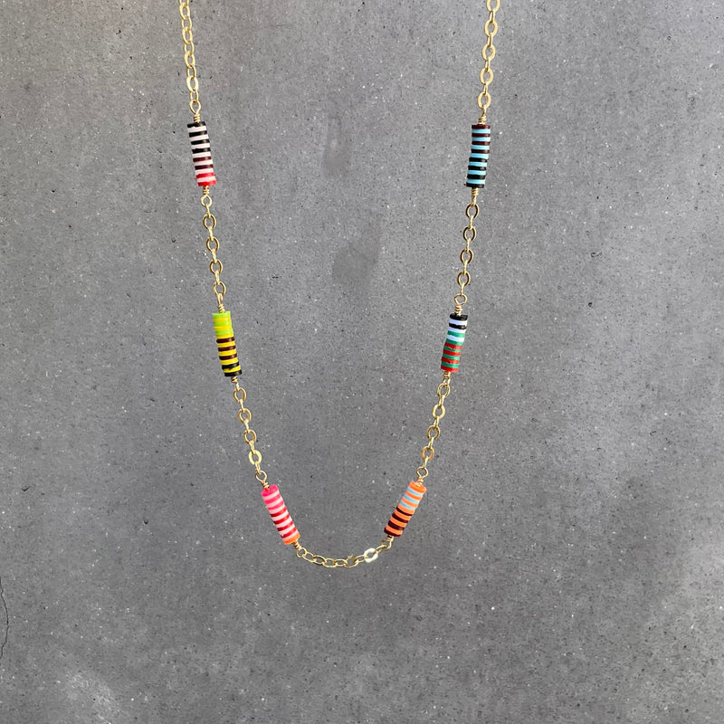 Jungle Jewel Necklace - Bright Lights