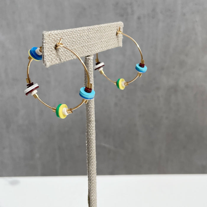 Deco Blue Hoops