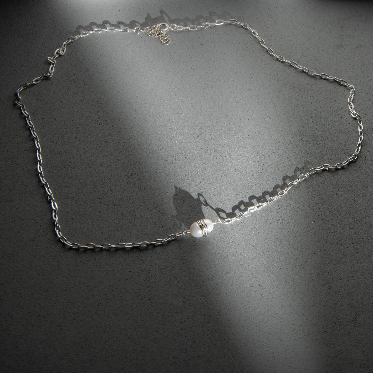 Pearl Jupiter Necklace - Sterling Silver