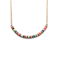 Multicolored Necklace IX / 14K Gold-Filled