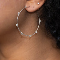 Spark Hoops - Sterling Silver